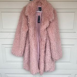Wild Fable Pink Sherpa Jacket